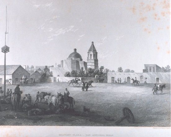 San Antonio Texas in 1857