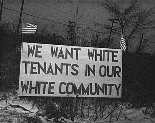 White-tenants only