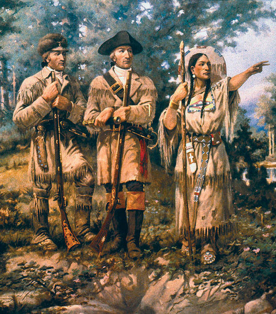 Lewis and clark Mural