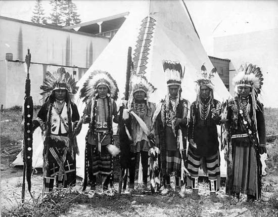 Umtilla/Nez Perce tribesmen